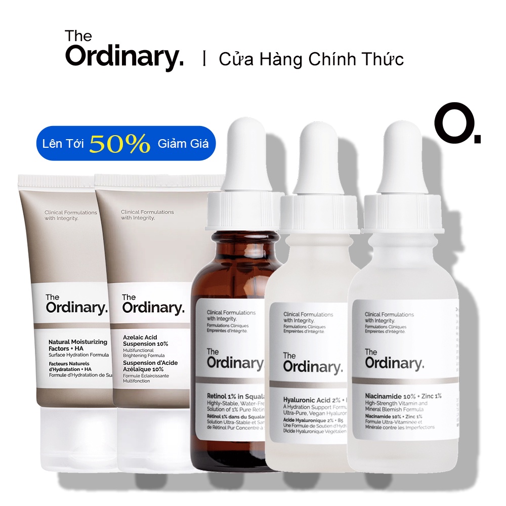 The Ordinary Tinh Chất Dưỡng Ẩm Hydra B5 Serum Niacinamide / Axit Hyaluronic / Alpha Arbutin / Retinol / Lactic Acid / Axit Azelaic / Vitamin C