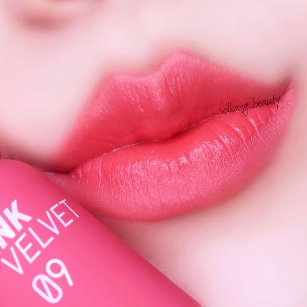 SON INK VELVET CELEB DEEP ROSE - PERIPERA - 09 SPARKLING PINK HỒNG BABY