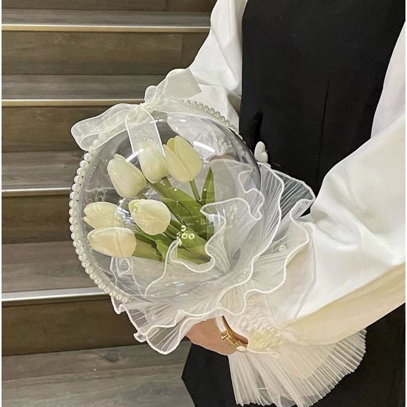 Bó hoa bóng tulip có đèn led