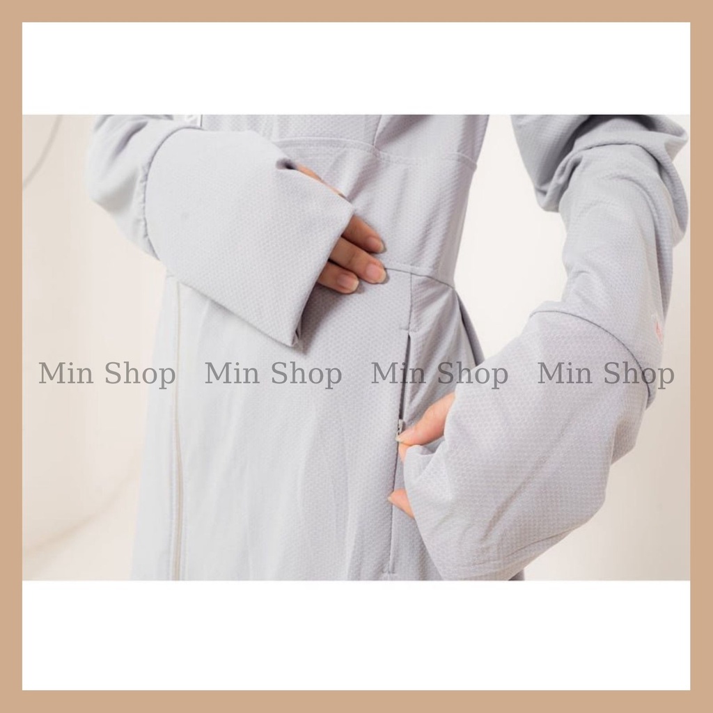 ☬Áo Choàng Chống Nắng Nữ 2 Lớp Dày Dặn | BigBuy360 - bigbuy360.vn