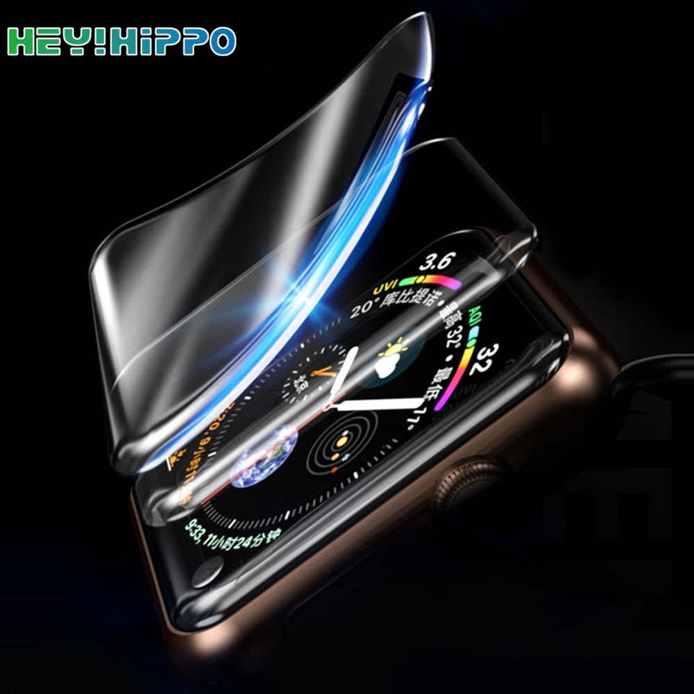 Miếng Dán Bảo Vệ Màn Hình Cho Đồng Hồ Thông Minh apple watch 41MM 45MM 7 6 SE 5 4 3 Kính
