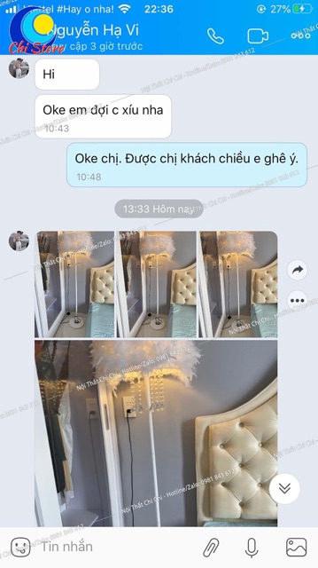 Đèn Ngủ Lông Vũ Cây Cao Sang Chảnh, Đèn Cây Lông Vũ Chụp Hình Siêu Xinh