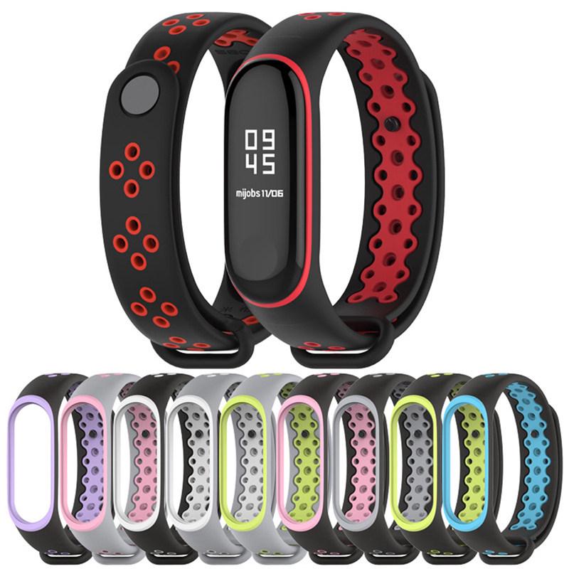 Dây đeo silicon thể thao cho đồng hồ thông minh Xiaomi Mi Band 3