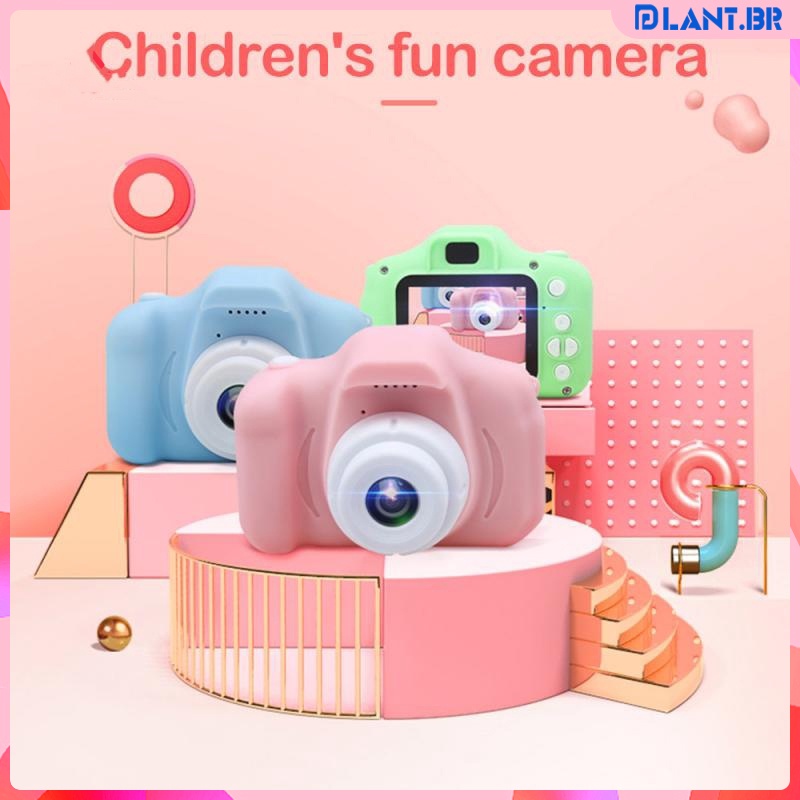 2 Inch Màn Hình HD Chargable Kỹ Thuật Số Ảnh Trẻ Em Hình Hoạt Hình Dễ Thương Camera Đồ Chơi Ngoài Trời Đạo Cụ Chụp Ảnh Cho Trẻ Em Quà Tặng