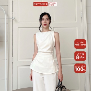 Bbstore's áo peplum sát nách nhún eo -a1230