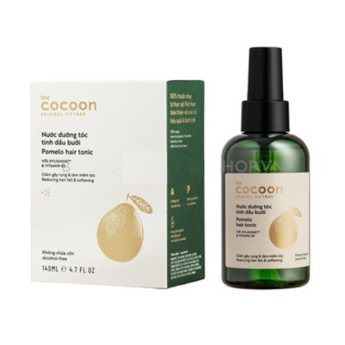 Dưỡng Tóc Cocoon Pomelo Hair Tonic - Hương Bưởi 140ml