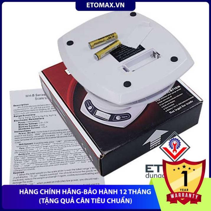 Cân điện tử 3kg x 0.1g WH,dộ chính xác cao,sai số 0.1gram.