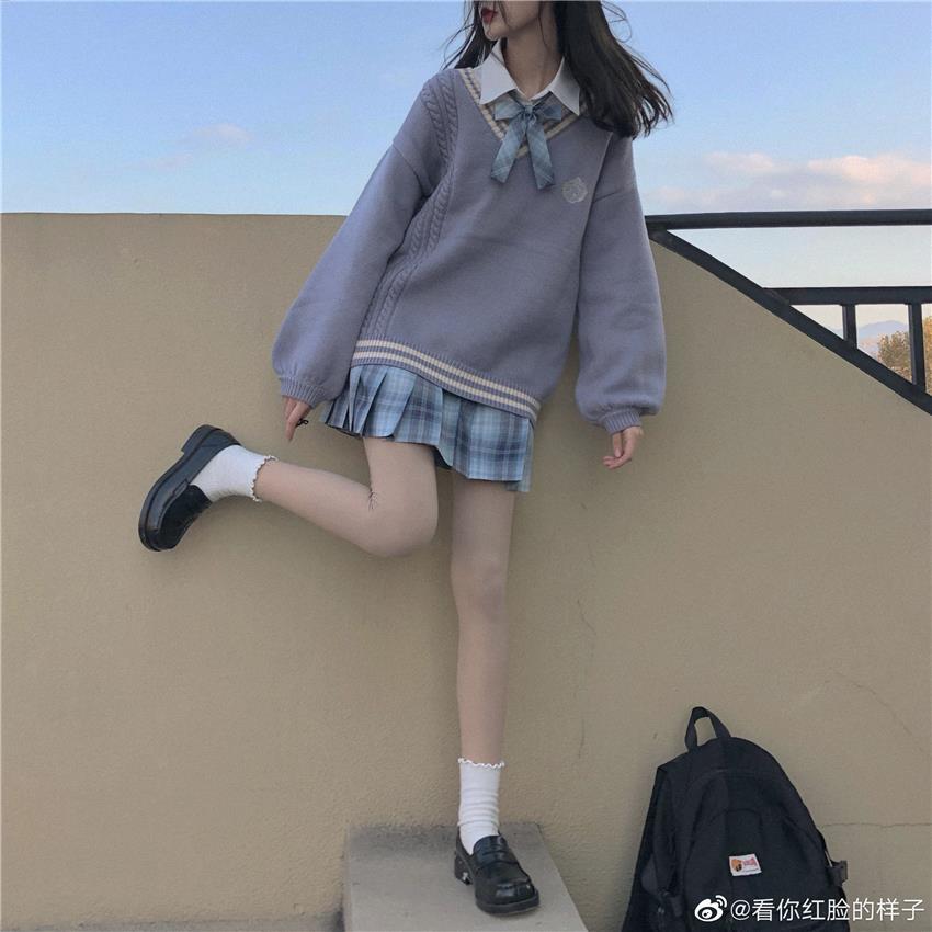 Áo Khoác Len Không Tay Cổ Chữ V Thêu Hình Thời Trang Hàn Quốc | BigBuy360 - bigbuy360.vn