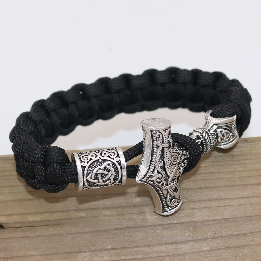 Vòng Tay Nam Thời Trang Asta Accessories Màu Bạc Titan Cao Cấp - Lắc Tay Vòng tay nam Ale