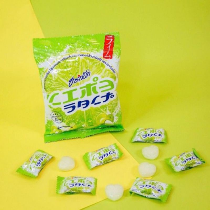 (4 vị) Kẹo chanh muối Hartbeat gói 120gr - Hàng nhập khẩu Công ty