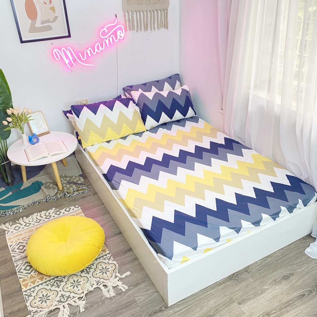 Bộ vỏ ga gối Cotton 3D Hàn Quốc Minamo nhiều mẫu hot, đủ kích thước, siêu mềm mịn - A00 | BigBuy360 - bigbuy360.vn