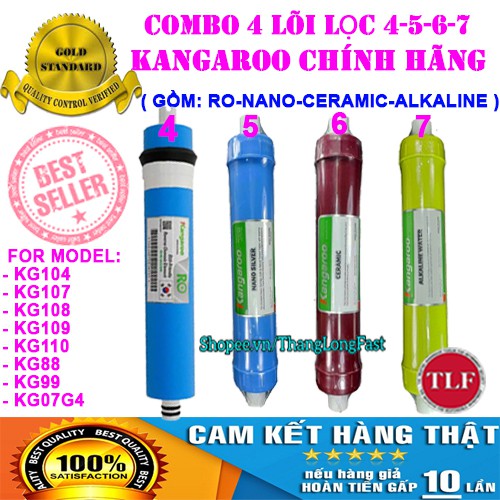 LÕI LỌC NƯỚC KANGAROO SỐ 5 NANO SILVER | LÕI KANGAROO NANO SILVER