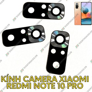 Mặt kính camera sau Redmi note 10 Pro 4g sẵn keo dán