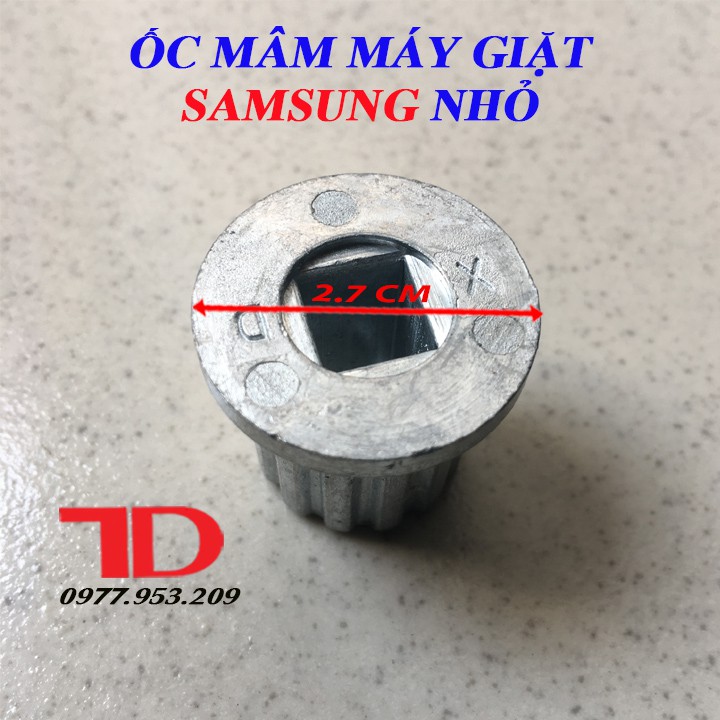 Ốc mâm Máy Giặt SAMSUNG nhỏ lõi vuông