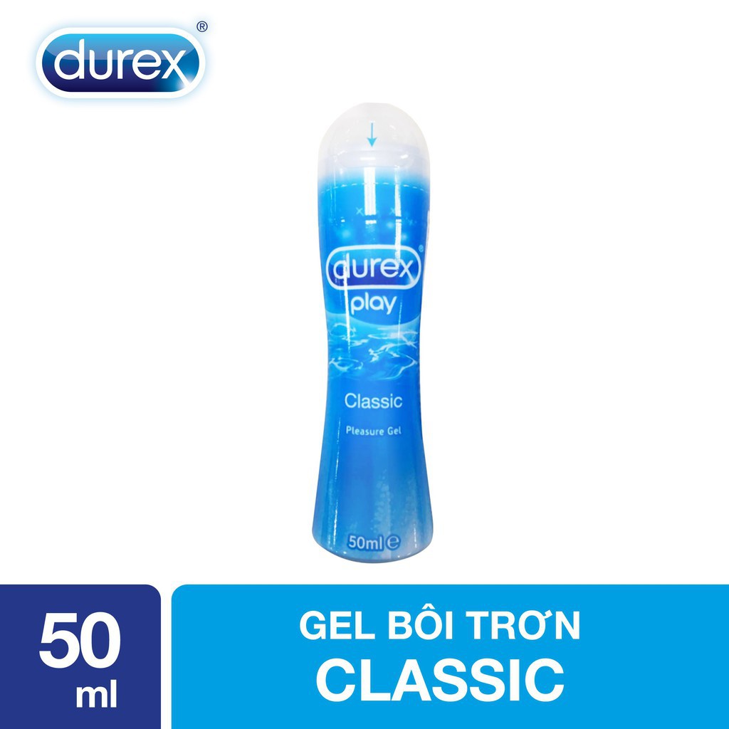 [Chính hãng] Gel bôi trơn Âm đạo Durex Play Classic 50ml - Tăng độ ẩm tự nhiên, Giúp cuộc yêu được thăng hoa