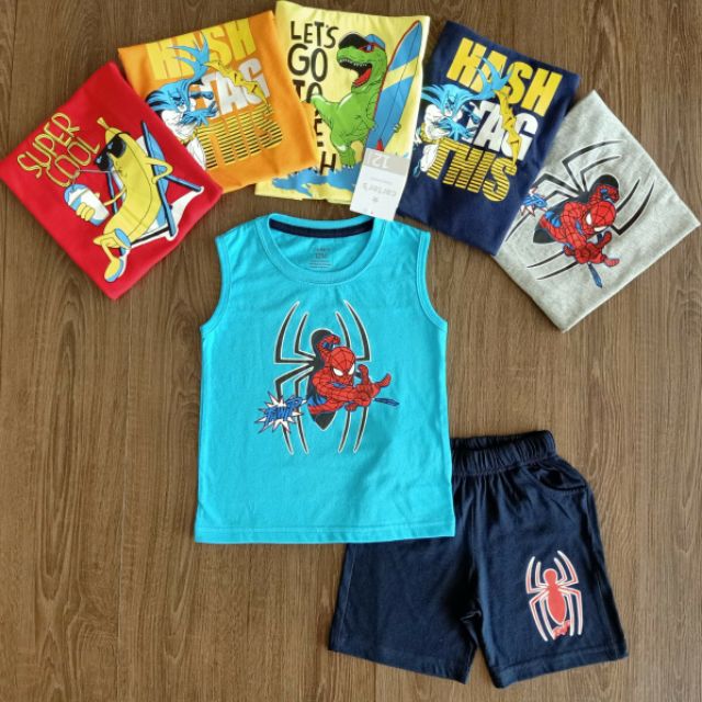 Bộ sát nách bé trai