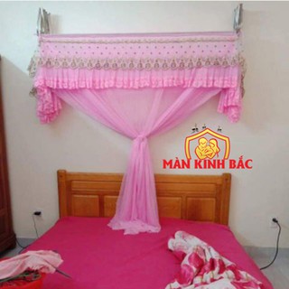 Trọn bộ màn tuyn lạnh cao 2m - màn khung xếp gọn trọn bộ màn + khung inox-- có ảnh thật