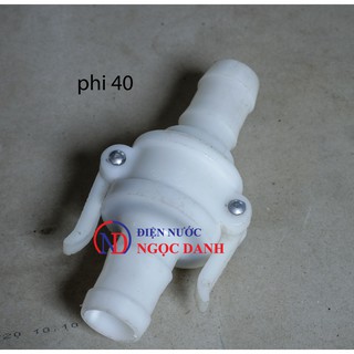 khớp nối nhanh nhựa phi 40, phi 50 phi 60 (cùm nhựa phi 40,50,60)