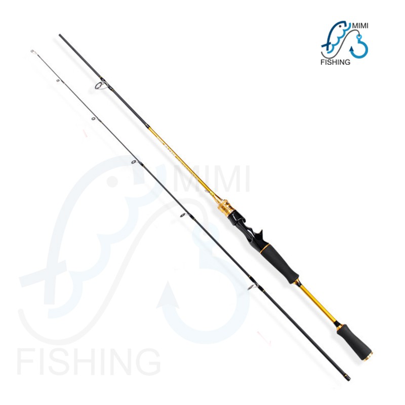 Cần câu lure 2 khúc Lureleader LD1.8m , Carbon - độ cứng Medium