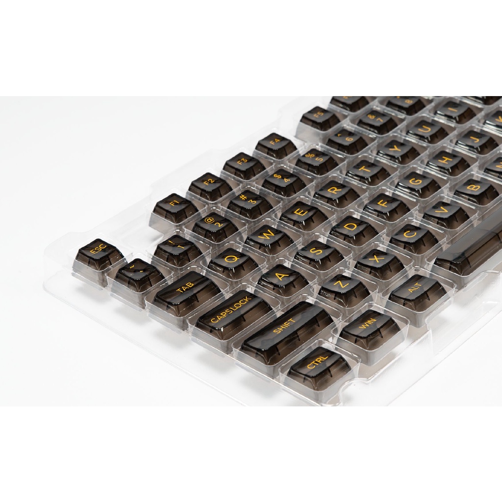 Nút bàn phím AKKO Keycap set – White - Black - Pink - Clear - Tiffany Blue (PC / ASA-Clear profile / 155 nú