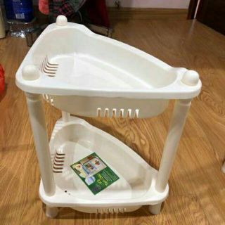 Kệ góc nhựa Việt Nhật 2 tầng và 3 tầng