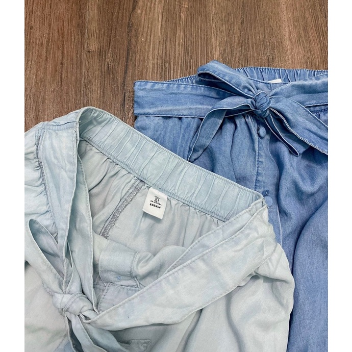 Chân váy jean mềm