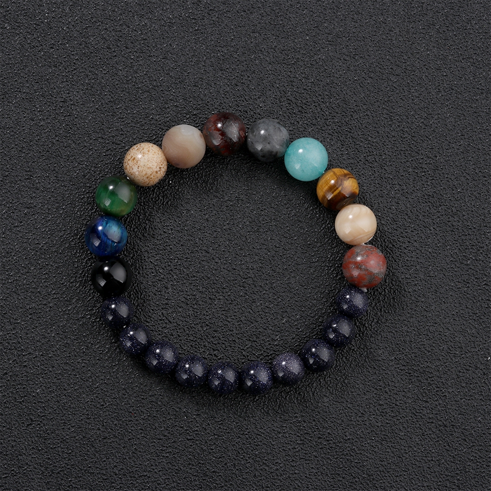 Vòng Tay Chuỗi Hạt Hình Các Hành Tinh Vũ Trụ Cho Nam Và Nữ