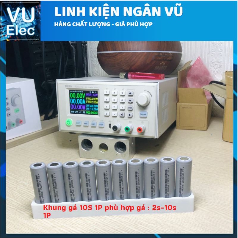 [DIY] Khuôn đóng cell pin 18650 nhiều loại, khuôn đóng pin Makita 18V