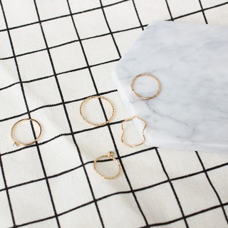 Set nhẫn 5 chiếc siêu xinh