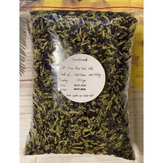 1kg hoa đậu biếc khô nguyên bông loại 1 (1.12.2022)