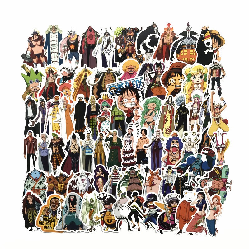 Hình Dán One Piece (77 Tấm)