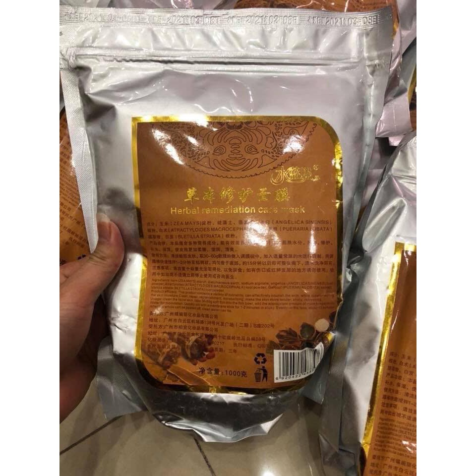Mặt Nạ Colagen Thuốc Băc Gói 1kg Đắp Mặt Mak Nạ Dẻo Spa