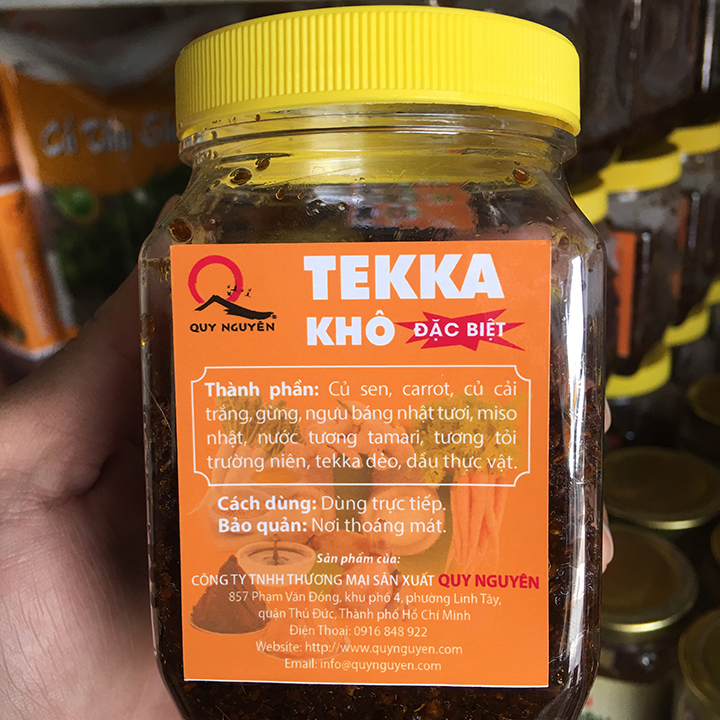Tekka Khô loại đặc biệt Chùa Long Hương 200gram