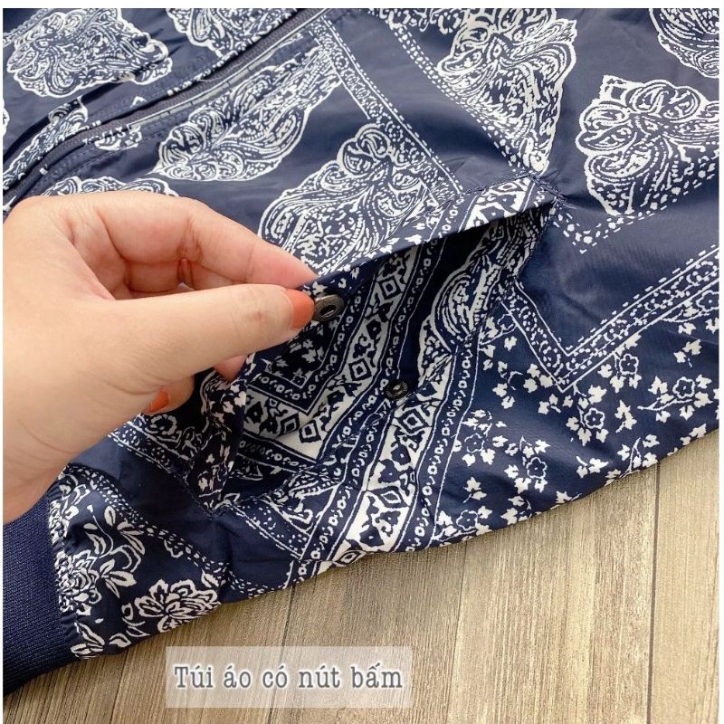 Áo Khoác Bomber Gió Nam Size XL Xuất Xịn