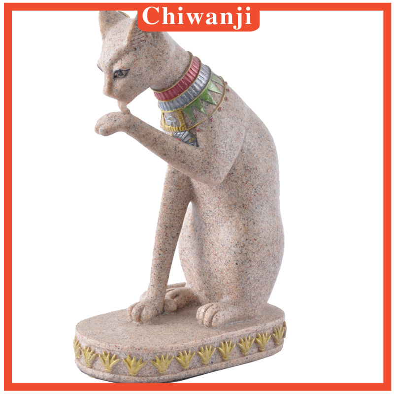 Mô Hình Tượng Mèo Ai Cập Trang Trí