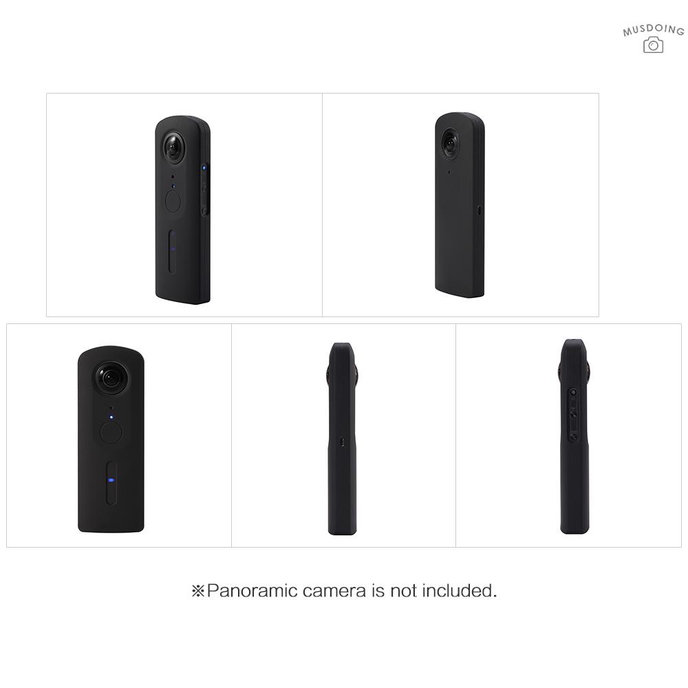 Vỏ Silicon Bảo Vệ Ống Kính Máy Ảnh Andoer Cho Ricoh Theta V 360 Độ