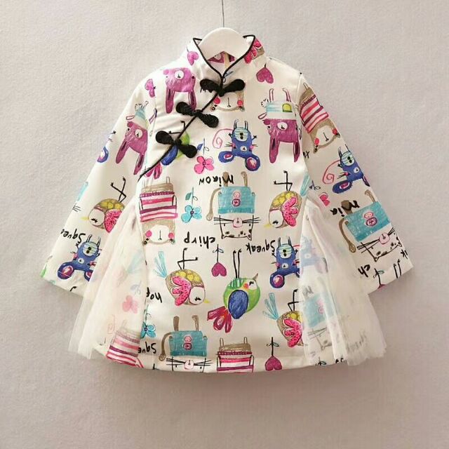 Váy diện tết cho bé gái