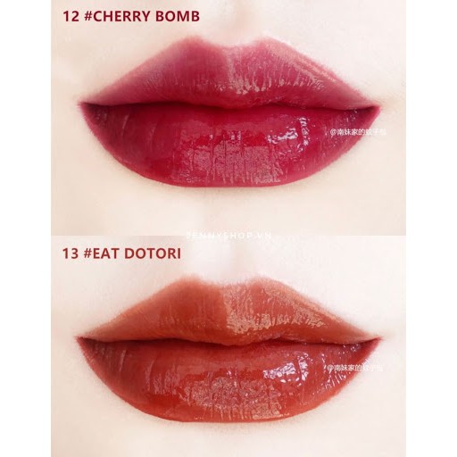 (TEM HIDDEN TAG) Son Romand Juicy Lasting Tint Màu #12 CHERRY BOMBO