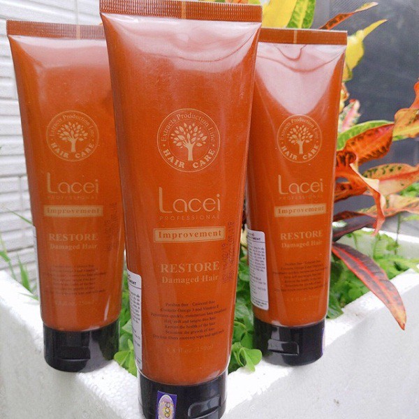 Kem xả khô dưỡng ẩm Lacei Improvement Restore Damaged Hair 250m