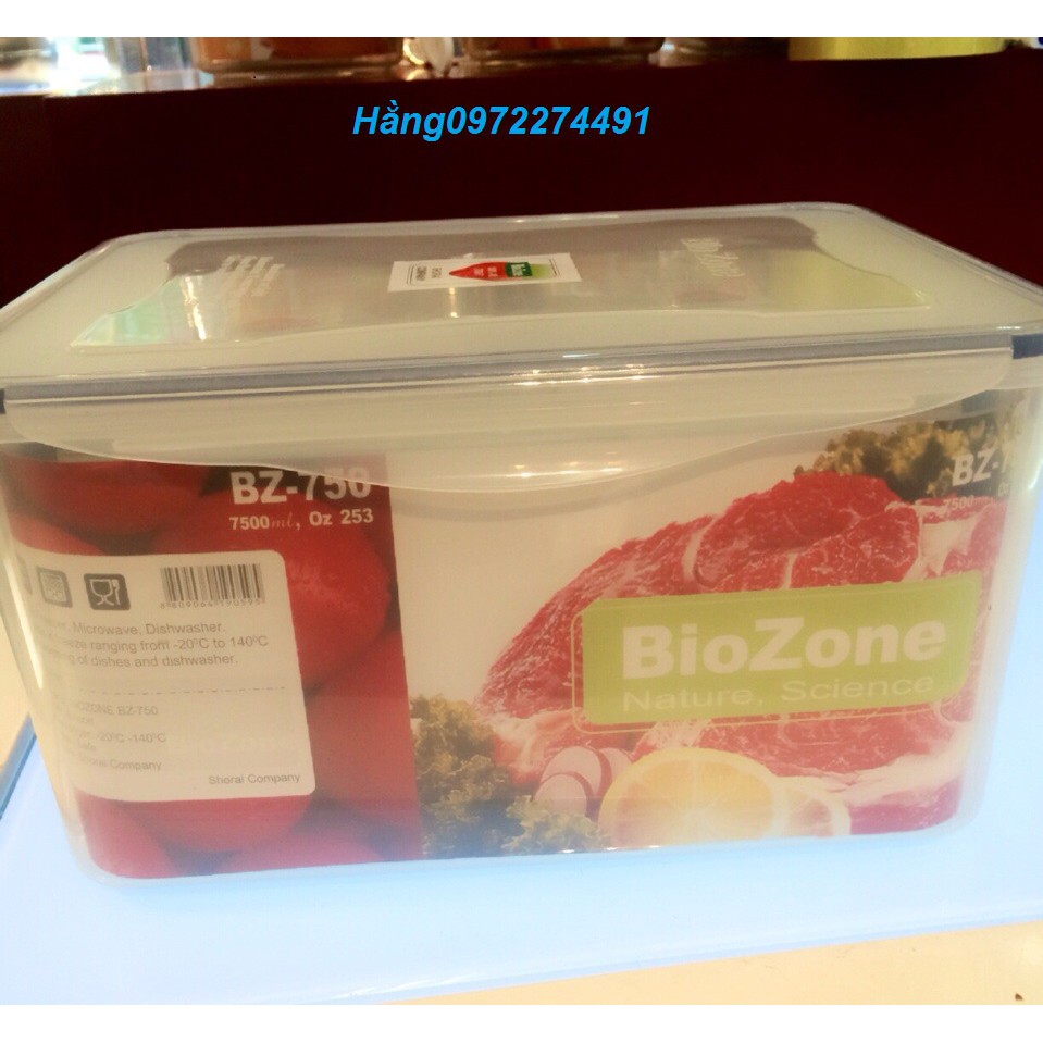 Hộp đựng thực phẩm Biozone hàn quốc