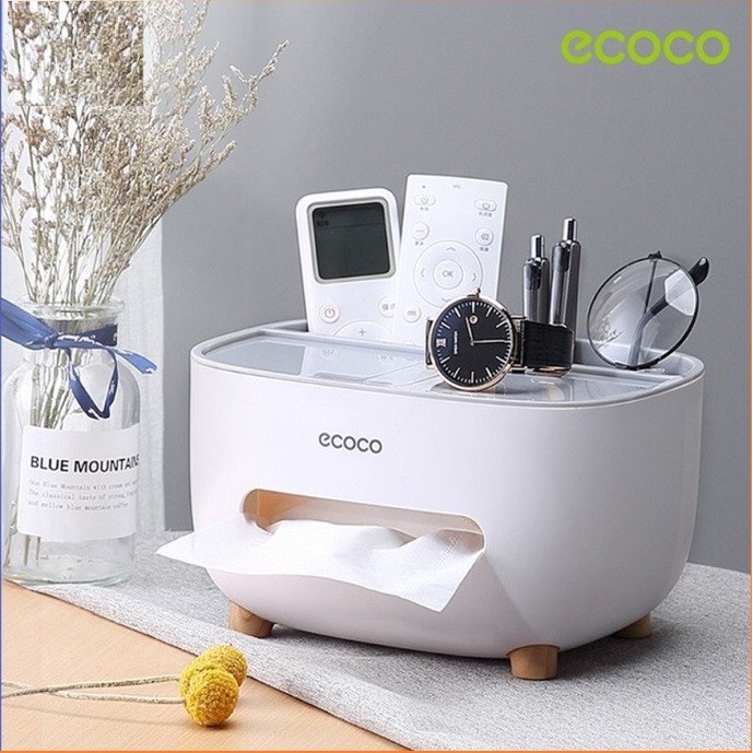 Kệ, hộp đựng giấy ăn, đồ đang năng cao cấp - Ecoco E2009