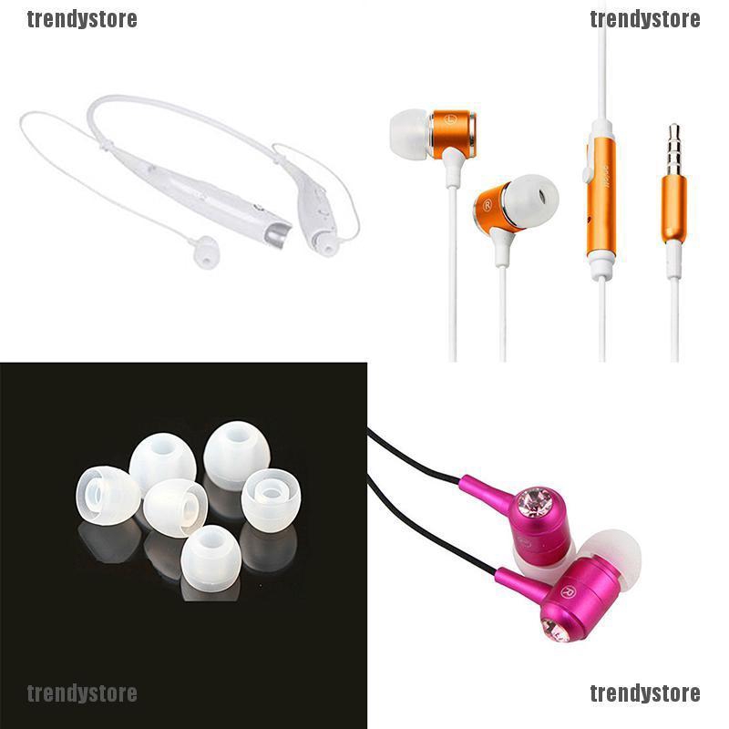 THIET Bộ 50 Cặp Nút Silicon Nhỏ Bọc Tai Nghe