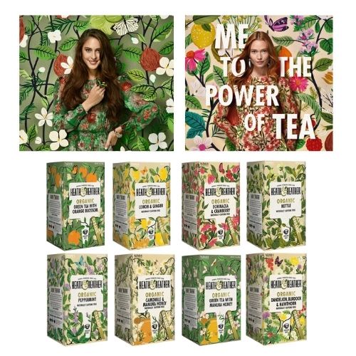 Trà thảo mộc hữu cơ organic Heath & Heather