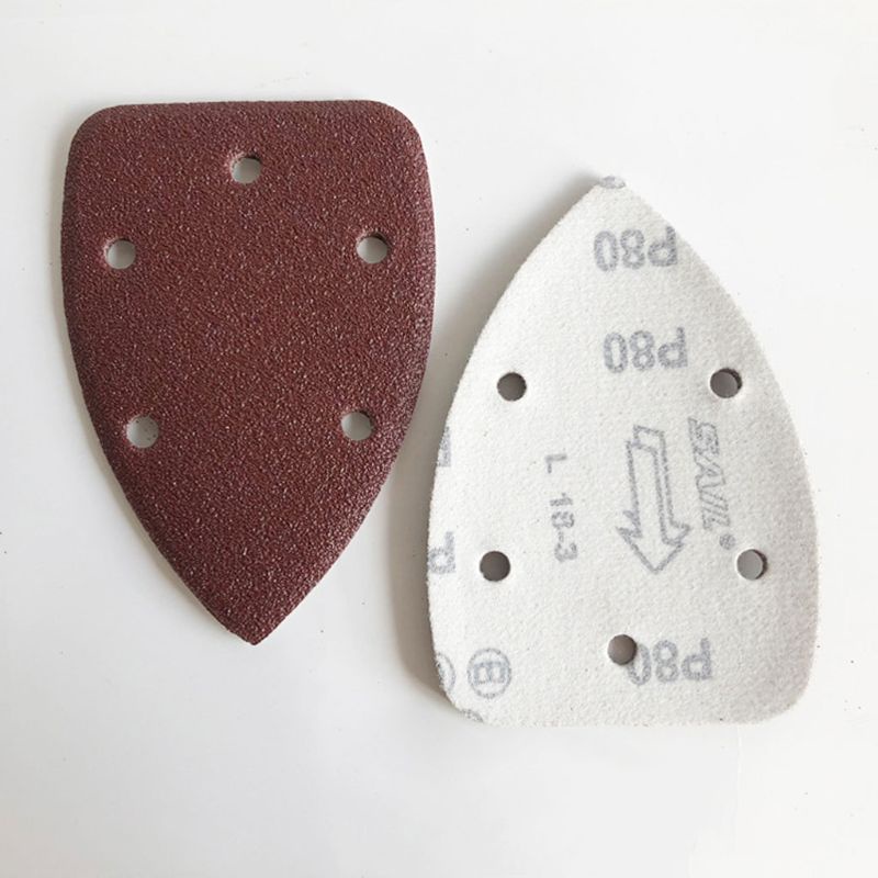 Set 10 Đĩa Chà Nhám Hình Tam Giác Cho Máy Chà Nhám Delta Sander