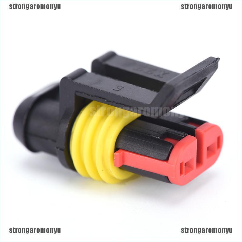 Bộ 10 Đầu Nối Dây Điện 2 Chấu Chống Thấm Nước