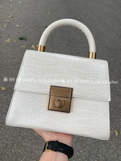 Túi quai xách da rắn size 21