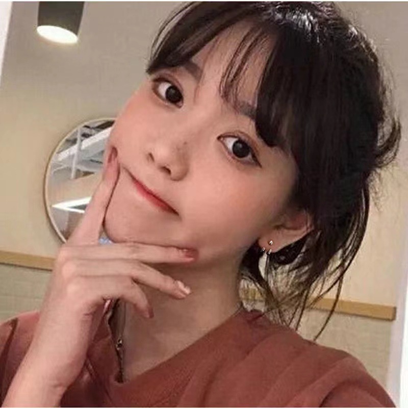 Bông tai móc vành tai thời trang nhật bản mới, Khuyên tai basic titan không gỉ  KT21