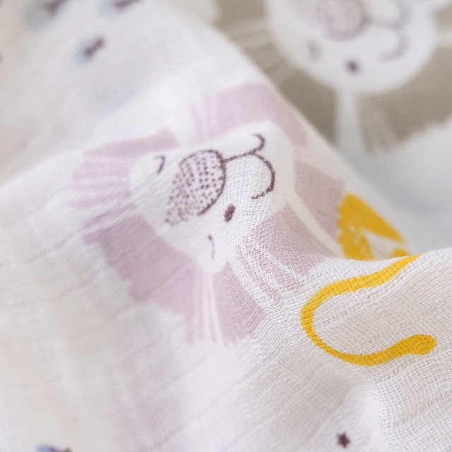 Khăn tắm xô 2 lớp cho bé Eddy Bella Muslin Swaddle kích thước 110 x 110 cm siêu thấm, mềm mịn