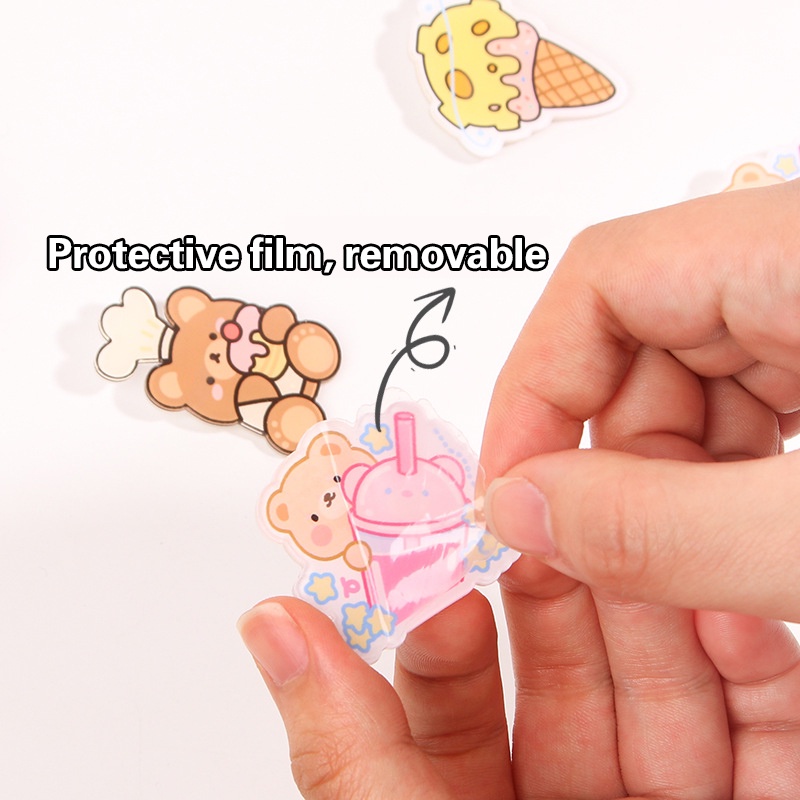 1 Trâm Cài Áo Hình Động Vật Dễ Thương Bằng Acrylic