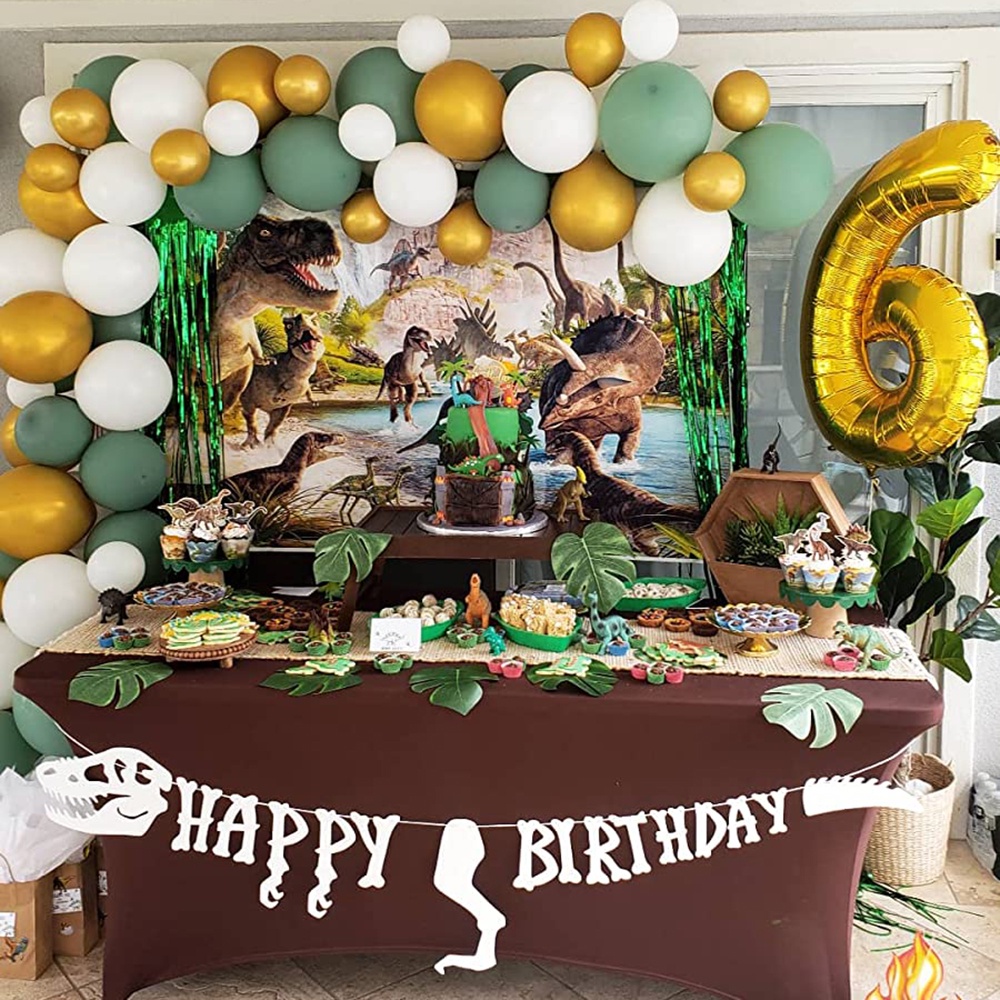 Set 137 Bong Bóng Cao Su Màu Trắng / Bạc Trang Trí Tiệc